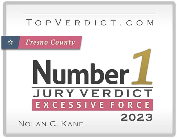 attorney badge number 1 verdict fresno county 2023 nolan kane